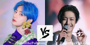 Kim Taehyung (V) vs Kim Hyun-joong-2